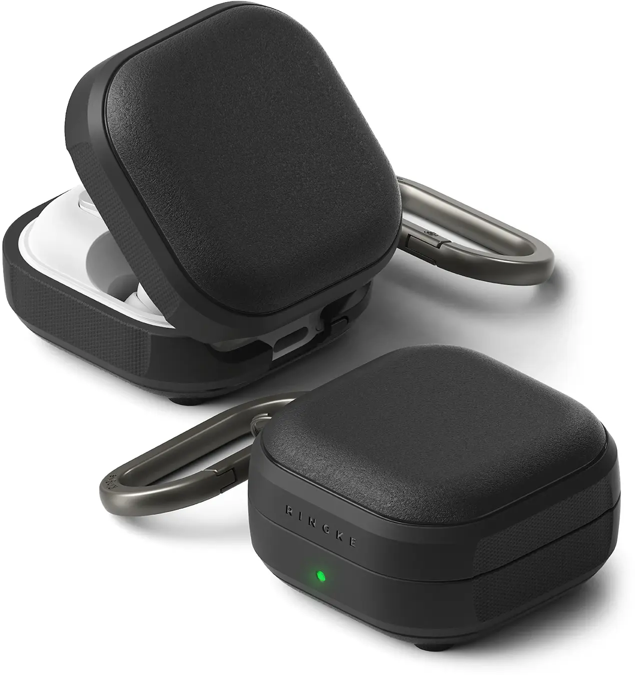 Ringke Onyx Magnetic Cover Samsung Galaxy Buds 4 / 4 pro Hoesje Zwart afbeelding 1