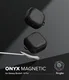 Ringke Onyx Magnetic Cover Samsung Galaxy Buds 4 / 4 pro Hoesje Zwart afbeelding 2