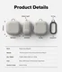 Ringke Onyx Magnetic Cover Samsung Galaxy Buds 4 / 4 Pro Hoesje Grijs afbeelding 9