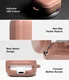 Ringke Onyx Magnetic Cover Samsung Buds 4 Hoesje Case Bruin afbeelding 7