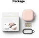 Ringke Silicone Case Samsung Galaxy Buds 4 / 4 Pro Hoesje Siliconen Cover Roze afbeelding 11