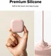 Ringke Silicone Case Samsung Galaxy Buds 4 / 4 Pro Hoesje Siliconen Cover Roze afbeelding 6