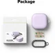 Ringke Silicone Case Samsung Galaxy Buds 4 / 4 Pro Hoesje Siliconen Cover Paars afbeelding 11