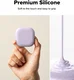Ringke Silicone Case Samsung Galaxy Buds 4 / 4 Pro Hoesje Siliconen Cover Paars afbeelding 6
