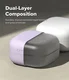 Ringke Silicone Case Samsung Galaxy Buds 4 / 4 Pro Hoesje Siliconen Cover Paars afbeelding 4