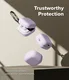 Ringke Silicone Case Samsung Galaxy Buds 4 / 4 Pro Hoesje Siliconen Cover Paars afbeelding 2