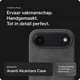 Rosso Avanti Apple iPhone Air Hoesje Alcantara MagSafe Back Cover Grijs afbeelding 4