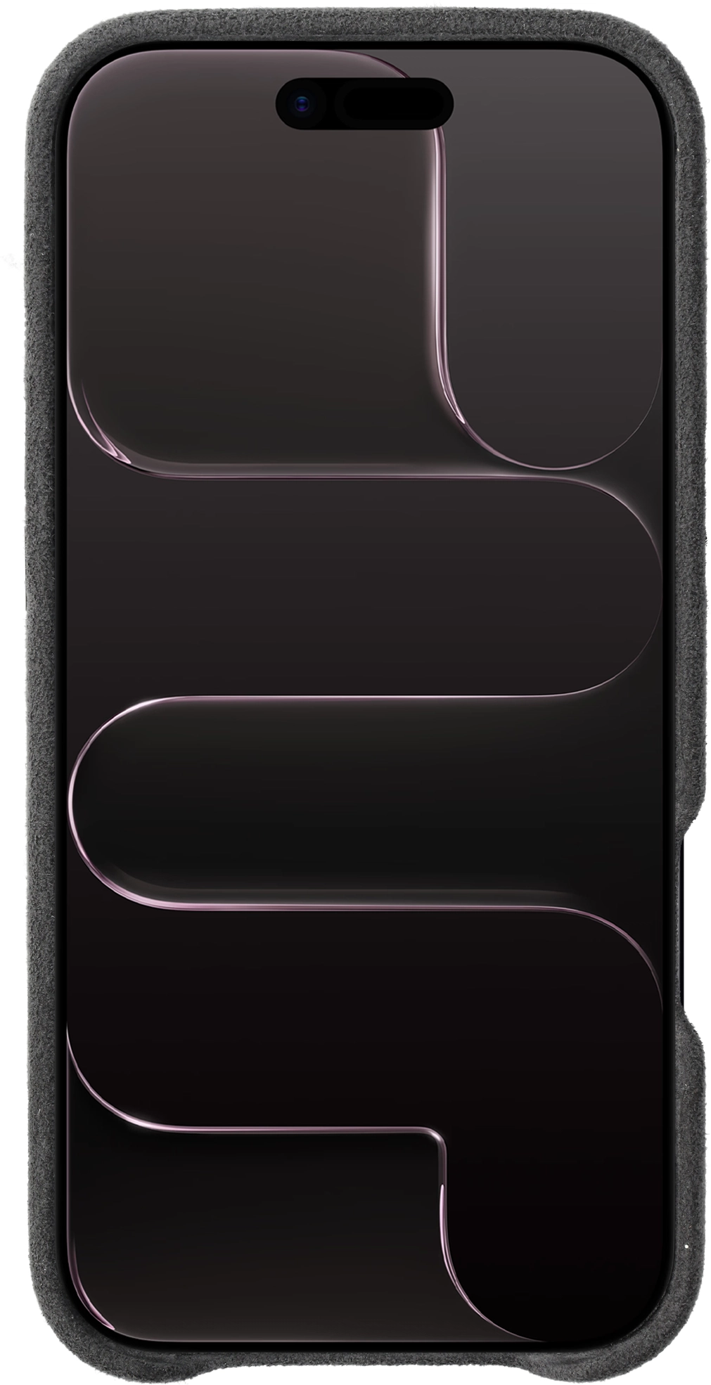 Rosso Avanti Apple iPhone Air Hoesje Alcantara MagSafe Back Cover Grijs afbeelding 9