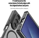Dux Ducis Expn Samsung Galaxy Z Fold 7 Hoesje MagSafe / Qi2 Back Cover Zwart afbeelding 8