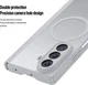 Dux Ducis Expn Samsung Galaxy Z Fold 7 Hoesje MagSafe / Qi2 Back Cover Grijs afbeelding 5