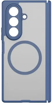 Dux Ducis Expn Samsung Galaxy Z Fold 7 Hoesje MagSafe / Qi2 Back Cover Blauw