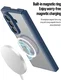 Dux Ducis Expn Samsung Galaxy Z Fold 7 Hoesje MagSafe / Qi2 Back Cover Blauw afbeelding 8
