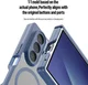 Dux Ducis Expn Samsung Galaxy Z Fold 7 Hoesje MagSafe / Qi2 Back Cover Blauw afbeelding 9