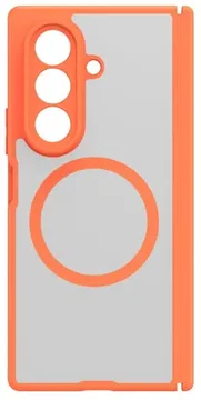 Dux Ducis Expn Samsung Galaxy Z Fold 7 Hoesje MagSafe / Qi2 Back Cover Oranje