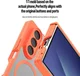 Dux Ducis Expn Samsung Galaxy Z Fold 7 Hoesje MagSafe / Qi2 Back Cover Oranje afbeelding 9