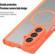 Dux Ducis Expn Samsung Galaxy Z Fold 7 Hoesje MagSafe / Qi2 Back Cover Oranje afbeelding 5