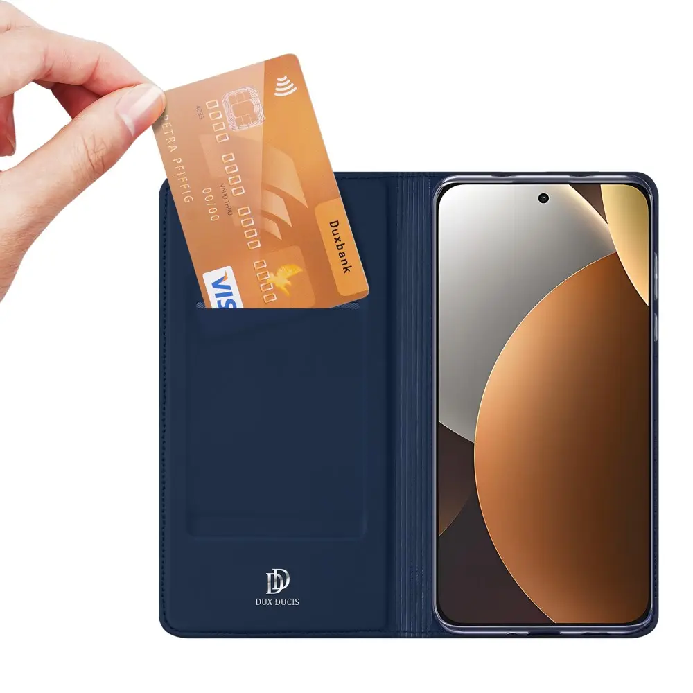 Dux Ducis Skin Pro Xiaomi Redmi Note 15 Pro 5G Hoesje Wallet Book Case Blauw afbeelding 4