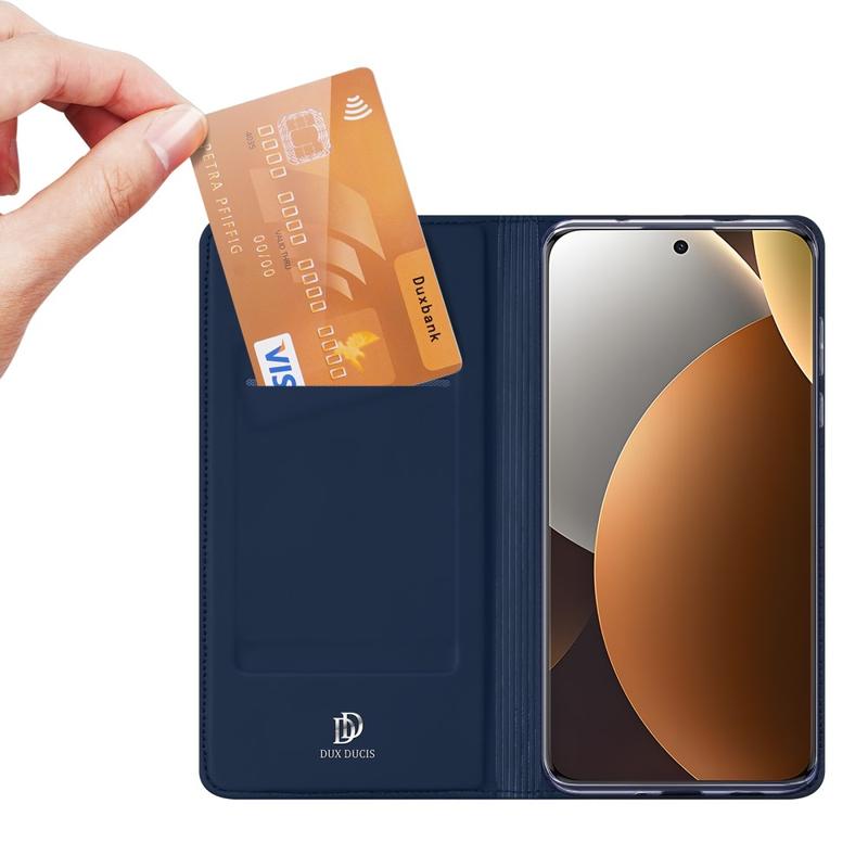Dux Ducis Skin Pro Xiaomi Redmi Note 15 Pro Plus Hoesje Wallet Book Case Blauw afbeelding 2