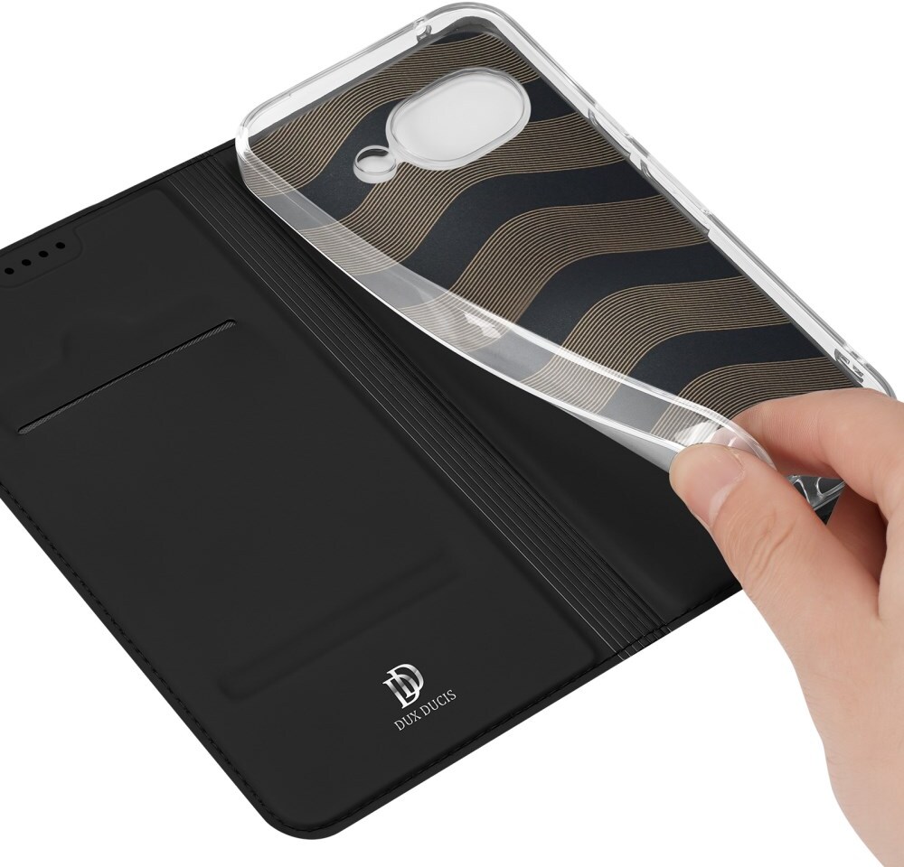 Dux Ducis Skin Pro Google Pixel 10a Hoesje Portemonnee Book Case Zwart afbeelding 5