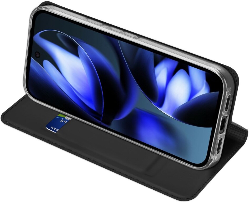 Dux Ducis Skin Pro Google Pixel 10a Hoesje Portemonnee Book Case Zwart afbeelding 4
