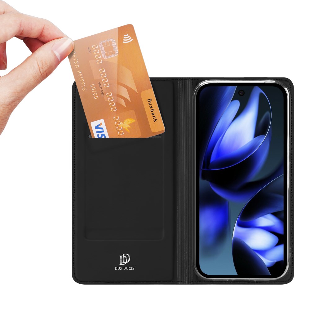 Dux Ducis Skin Pro Google Pixel 10a Hoesje Portemonnee Book Case Zwart afbeelding 2