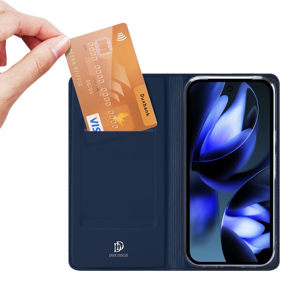 Dux Ducis Skin Pro Google Pixel 10a Hoesje Portemonnee Book Case Blauw afbeelding 2