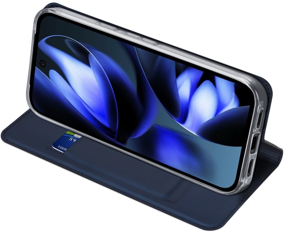 Dux Ducis Skin Pro Google Pixel 10a Hoesje Portemonnee Book Case Blauw afbeelding 4