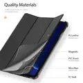 Dux Ducis Domo OnePlus Pad Go 2 Hoes Tri-Fold Book Case Zwart afbeelding 6