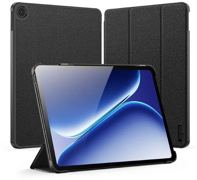 Dux Ducis Domo OnePlus Pad Go 2 Hoes Tri-Fold Book Case Zwart afbeelding 1