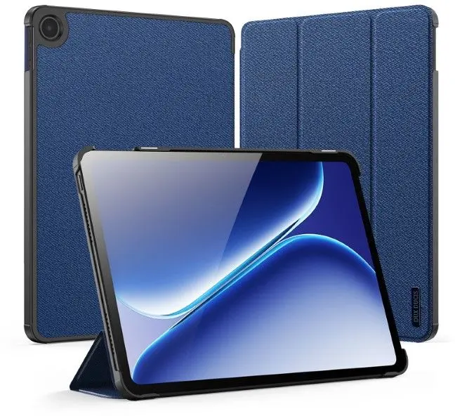 Dux Ducis Domo OnePlus Pad Go 2 Hoes Tri-Fold Book Case Blauw afbeelding 1