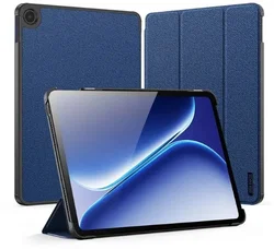 Dux Ducis Domo OnePlus Pad Go 2 Hoes Tri-Fold Book Case Blauw afbeelding