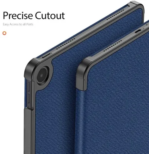 Dux Ducis Domo OnePlus Pad Go 2 Hoes Tri-Fold Book Case Blauw afbeelding 5