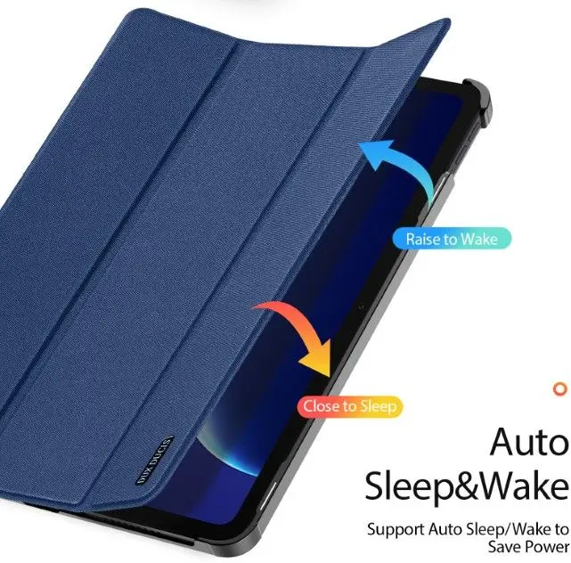 Dux Ducis Domo OnePlus Pad Go 2 Hoes Tri-Fold Book Case Blauw afbeelding 7