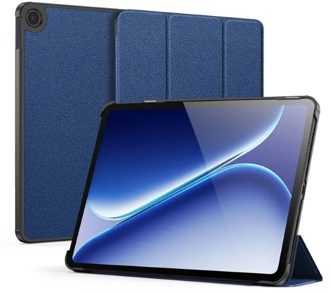 Dux Ducis Domo OnePlus Pad Go 2 Hoes Tri-Fold Book Case Blauw afbeelding 2