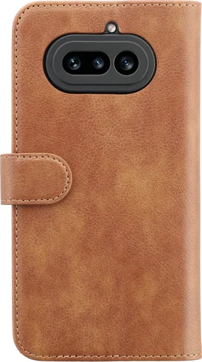 Rosso Element Nothing Phone (4a) Hoesje Book Case Wallet Bruin afbeelding 15