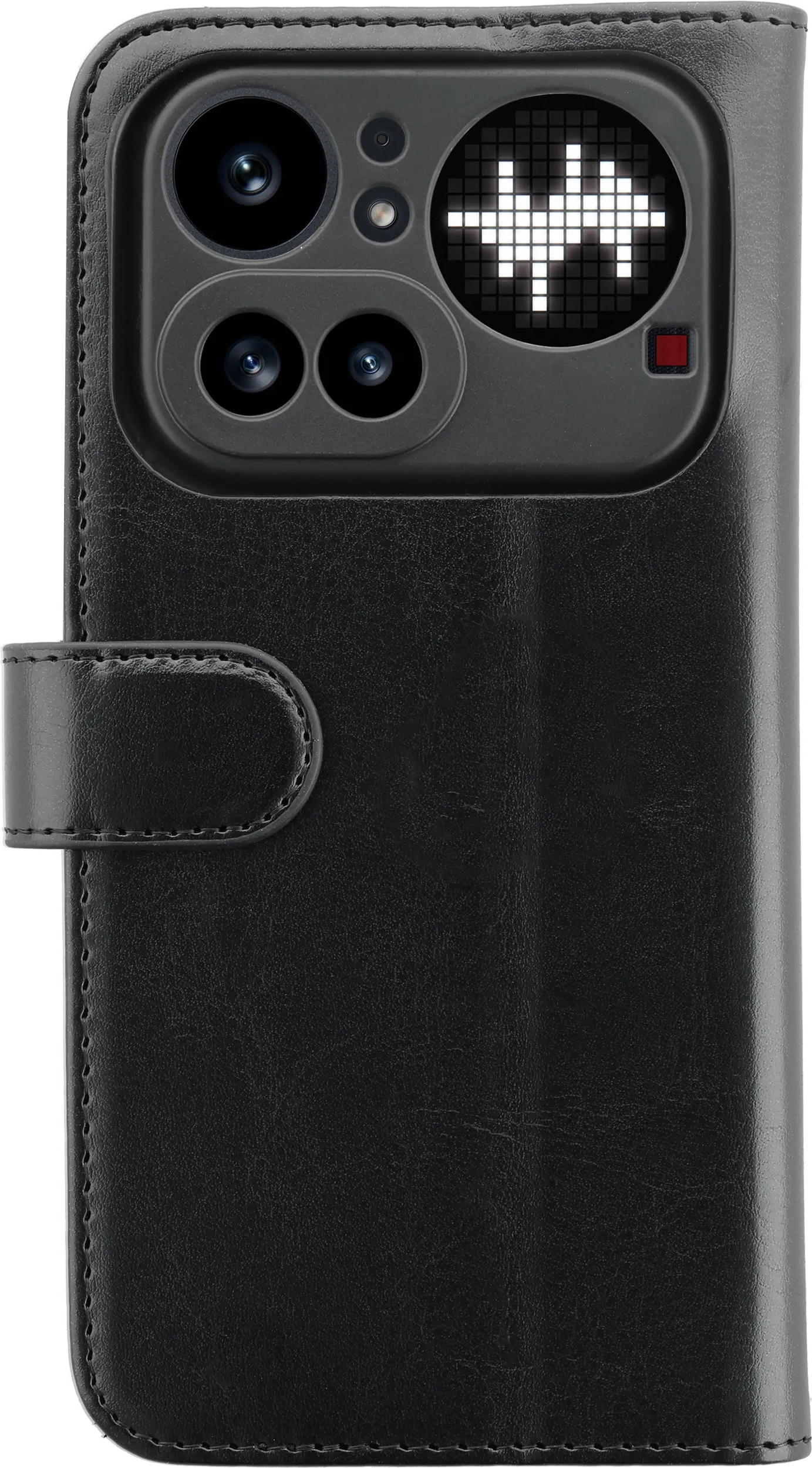 Rosso Element Nothing Phone (4a) Pro Hoesje Book Case Wallet Zwart afbeelding 15