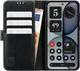 Rosso Element Nothing Phone (4a) Pro Hoesje Book Case Wallet Zwart afbeelding 14