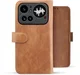 Rosso Element Nothing Phone (4a) Pro Hoesje Book Case Wallet Bruin afbeelding 2