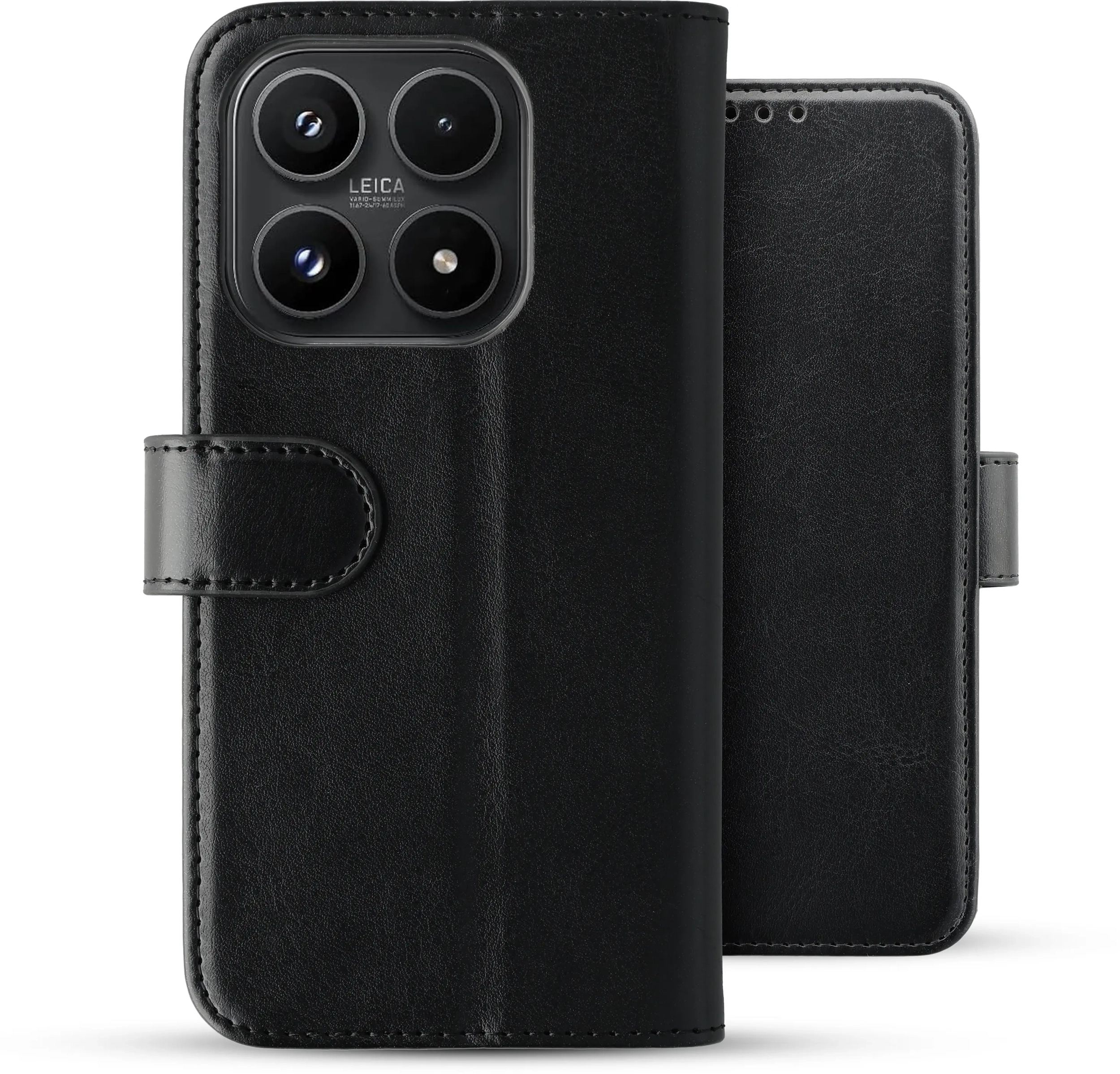 Rosso Element Xiaomi 17 Hoesje Book Case Wallet Zwart afbeelding 2