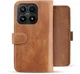 Rosso Element Xiaomi 17 Hoesje Book Case Wallet Bruin afbeelding 2
