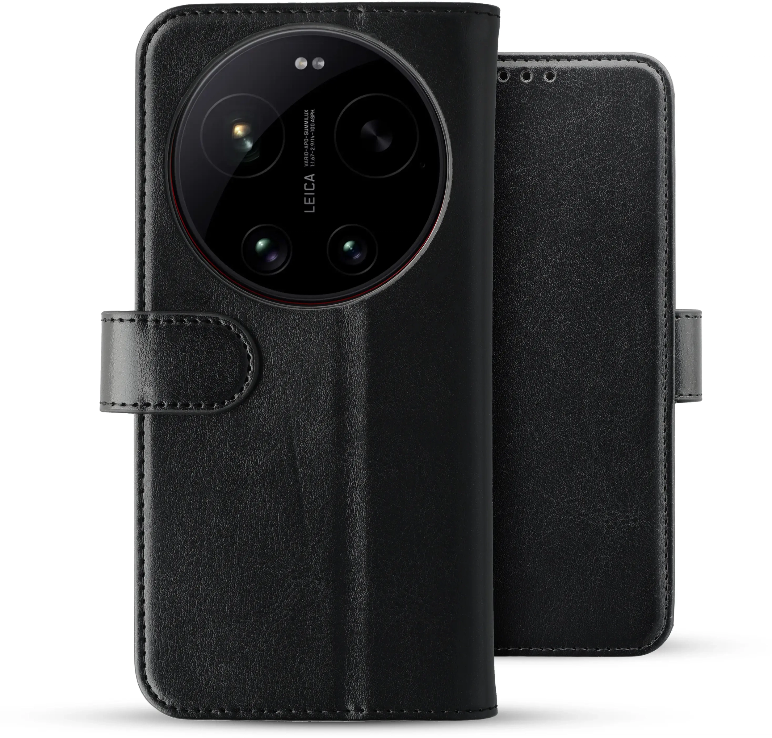 Rosso Element Xiaomi 17 Ultra Hoesje Book Case Wallet Zwart afbeelding 2