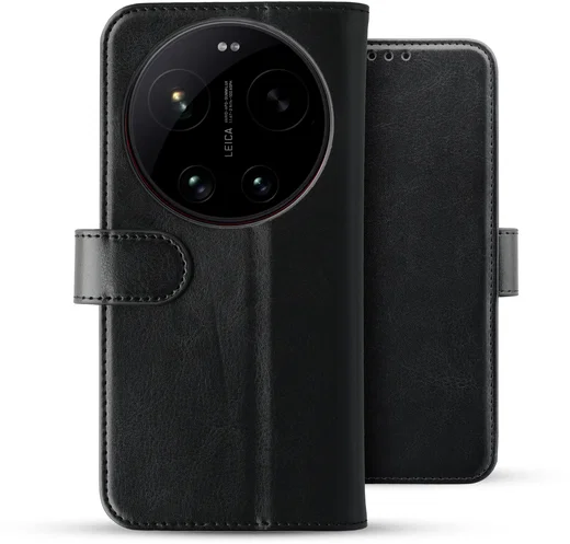 Rosso Element Xiaomi 17 Ultra Hoesje Book Case Wallet Zwart afbeelding 2