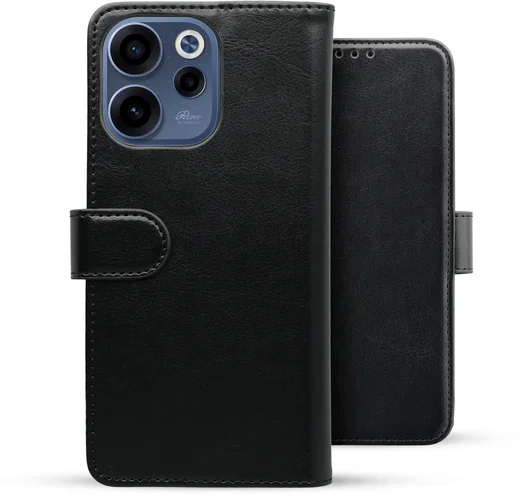 Rosso Element Oppo Reno 15 Hoesje Book Case Wallet Zwart afbeelding 2