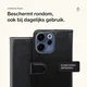 Rosso Element Oppo Reno 15 F 5G Hoesje Book Case Wallet Zwart afbeelding 3
