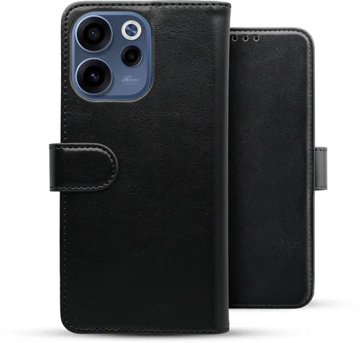 Rosso Element Oppo Reno 15 F 5G Hoesje Book Case Wallet Zwart afbeelding 2
