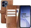 Rosso Element Oppo Reno 15 F 5G Hoesje Book Case Wallet Bruin