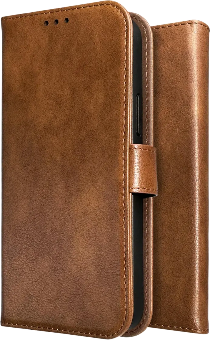 Rosso Element Oppo Find X9 Ultra Hoesje Book Case Wallet Bruin afbeelding 1