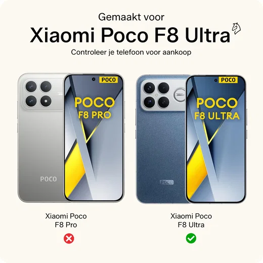 Rosso Element Xiaomi Poco F8 Ultra Hoesje Book Case Wallet Bruin afbeelding 5