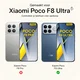 Rosso Element Xiaomi Poco F8 Ultra Hoesje Book Case Wallet Bruin afbeelding 5