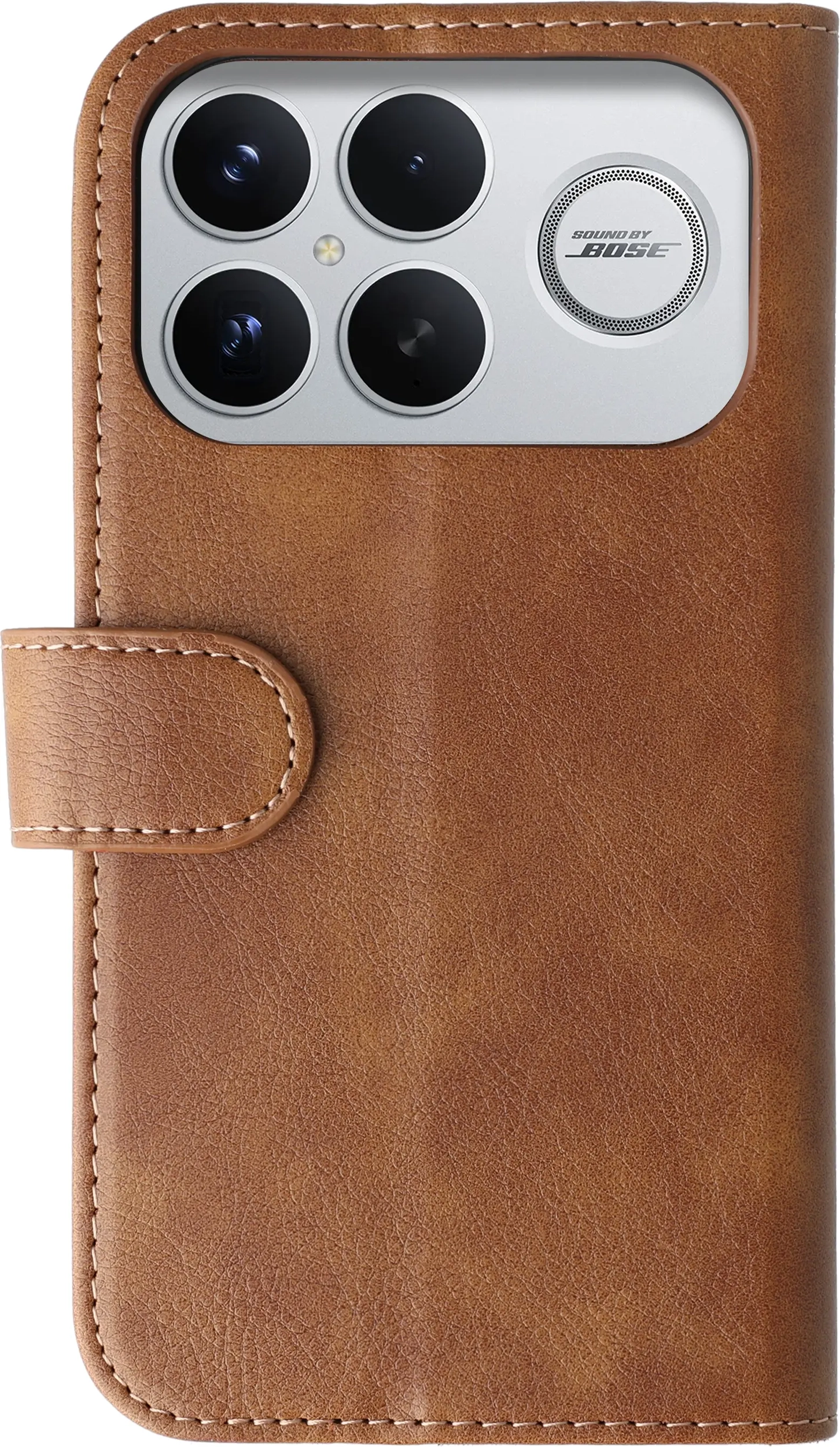 Rosso Element Xiaomi Poco F8 Ultra Hoesje Book Case Wallet Bruin afbeelding 13